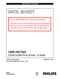 Datasheet  74HC/HCT241