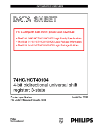 Datasheet  74HC/HCT40104