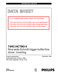 Datasheet  74HC/HCT9014