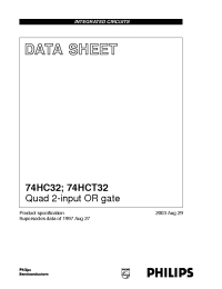Datasheet  74HCT32