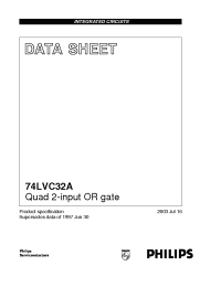 Datasheet  74LVC32A