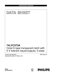 Datasheet  74LVC573A