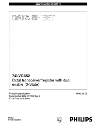 Datasheet  74LVC652