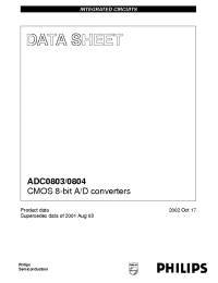 Datasheet  ADC0803