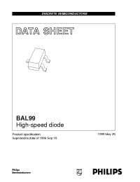 Datasheet  BAL99