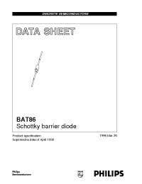 Datasheet  BAT86