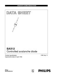 Datasheet  BAX12
