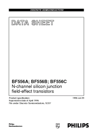 Datasheet  BF556B