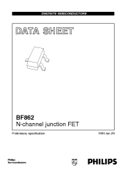 Datasheet  BF862