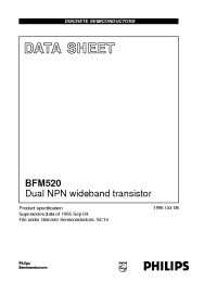 Datasheet  BFM520