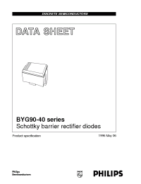 Datasheet  BYG90-40