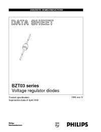 Datasheet  BZT03
