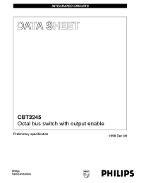 Datasheet  CBT3245