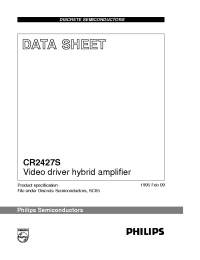 Datasheet  CR2427S