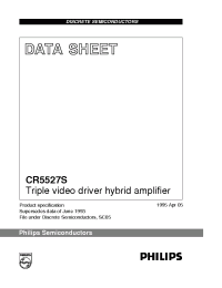 Datasheet  CR5527S