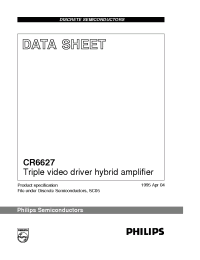 Datasheet  CR6627