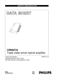 Datasheet  CR6927A