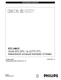 Datasheet  GTL16612