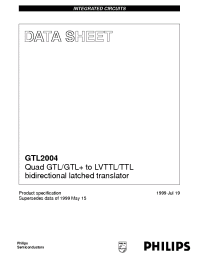 Datasheet  GTL2004