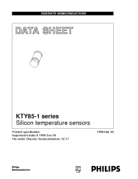 Datasheet  KTY85-1