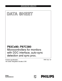 Datasheet  P87C380