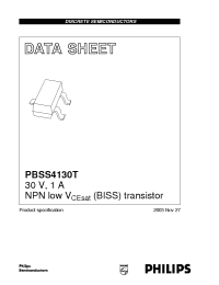 Datasheet  PBSS4130T