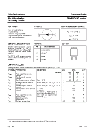 Datasheet  PBYR1045D