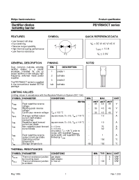 Datasheet  PBYR645CT