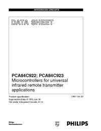 Datasheet  PCA84C922