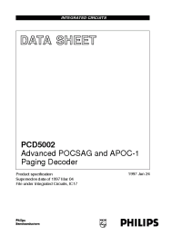 Datasheet  PCD5002