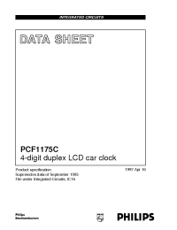 Datasheet  PCF1175C