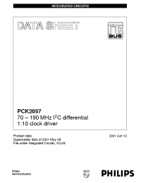 Datasheet  PCK2057