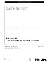 Datasheet  PDI1394L40