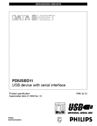 Datasheet  PDIUSBD11