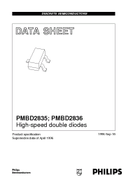 Datasheet  PMBD2835