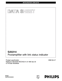 Datasheet  SA5214