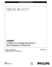 Datasheet  SA8026