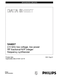 Datasheet  SA8027