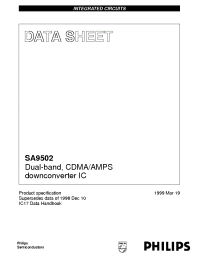 Datasheet  SA9502