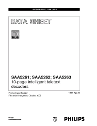 Datasheet  SAA5261