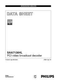 Datasheet  SAA7130HL