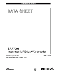 Datasheet  SAA7201