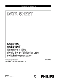 Datasheet  SAB6456