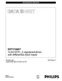Datasheet  SSTV16857