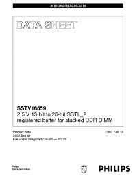 Datasheet  SSTV16859