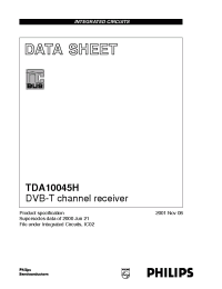 Datasheet  TDA10045