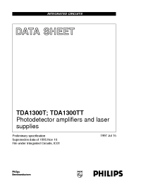 Datasheet  TDA1300T
