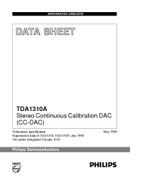 Datasheet  TDA1310A