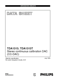 Datasheet  TDA1313T