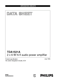 Datasheet  TDA1521A